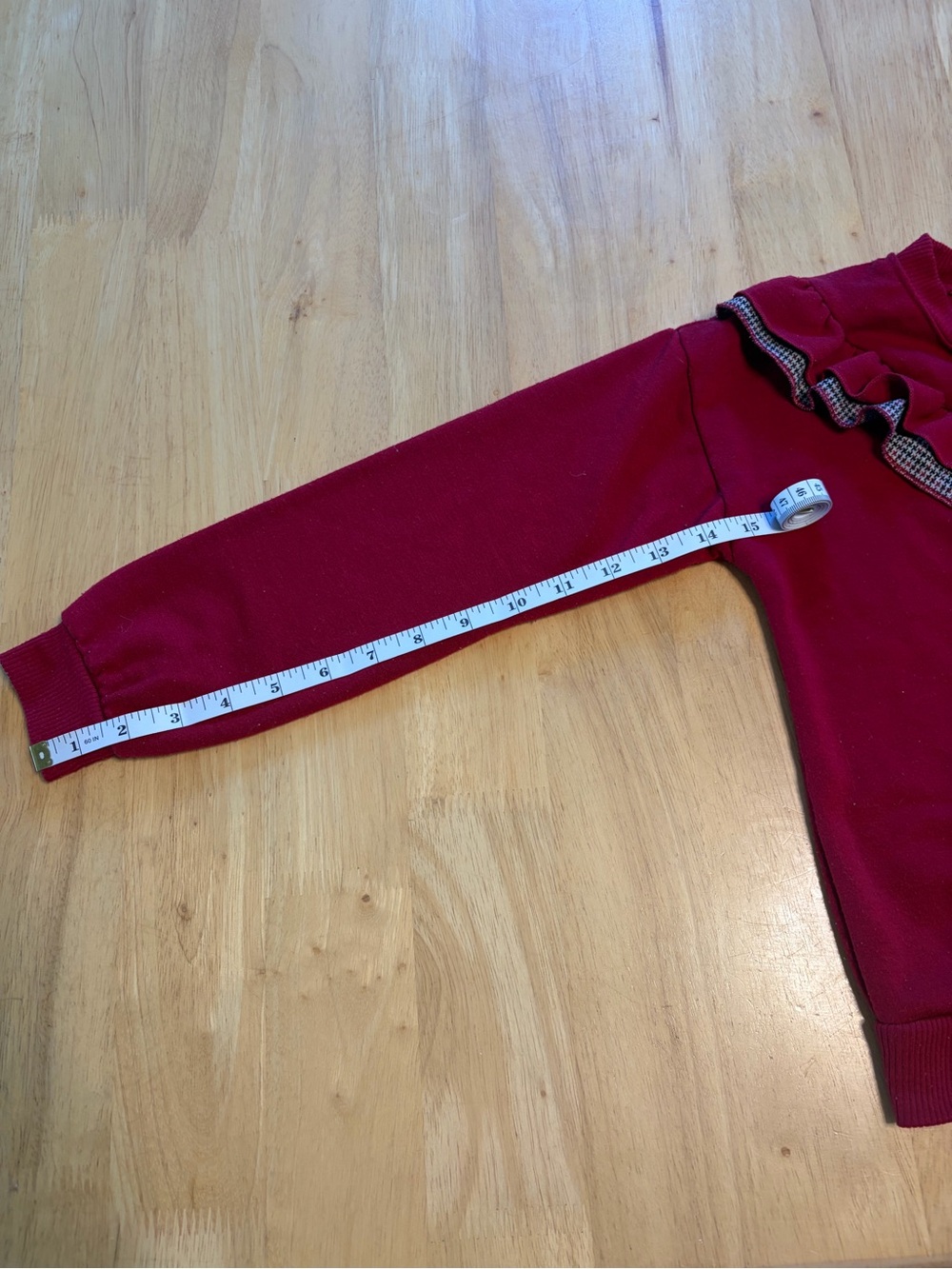 wonder nation Raspberry Ruffle-Trim Sweatshirt - Picture 3 of 4